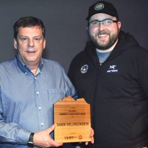 VIMFF tim jones achievment award conservationist receives