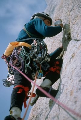 Jim Donini_on the first ascent of Cerro Pollone in Patagonia