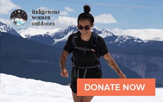 VIMFF donate to indigenous women outdoors cta