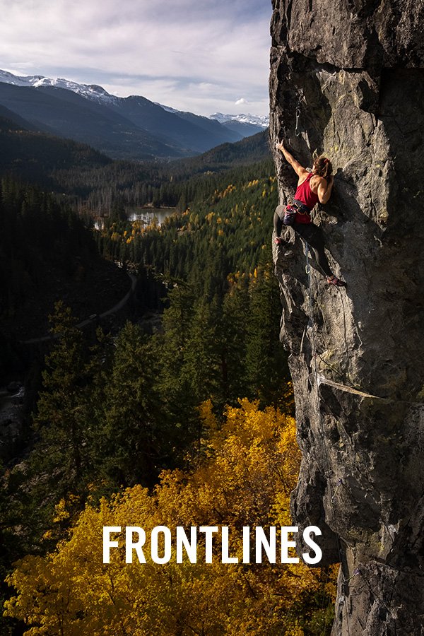 vimff climbing show presented by arcteryx Frontlines x