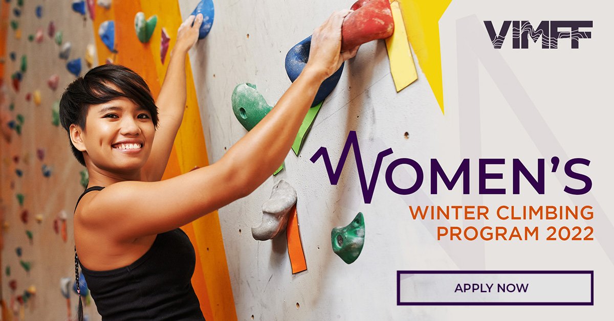 vimff womens winter climbing program apply now cta x