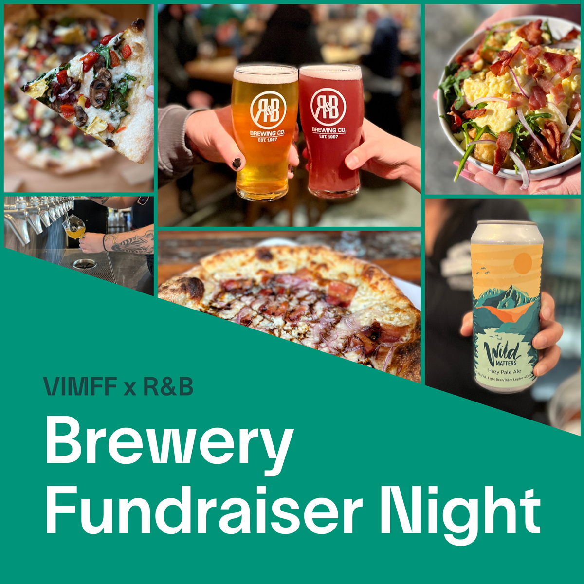 VIMFF R&B Brewery Fundraiser Night x