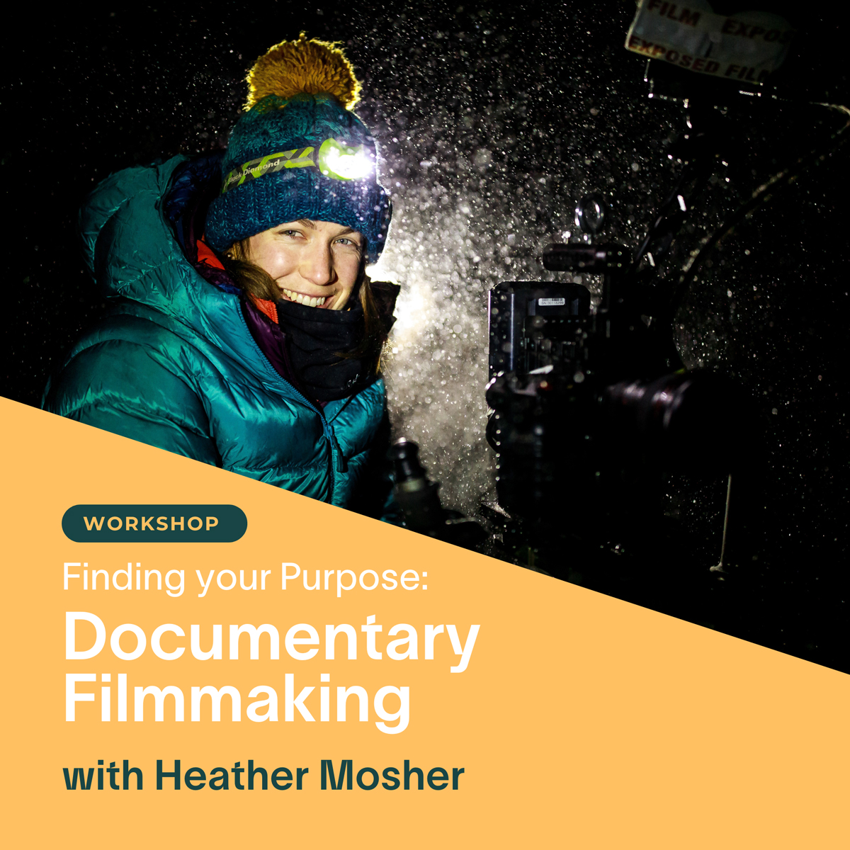 VIMFF Workshop Finding your Purpose Documentary Filmmaking x