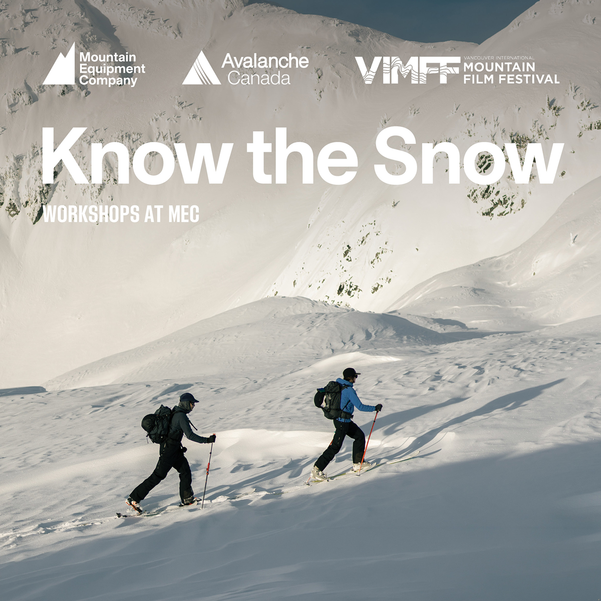 vimff fall series mec avalanche canada know the snow x