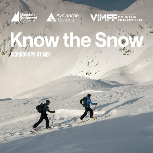 vimff fall series mec avalanche canada know the snow x